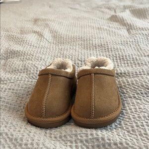 Cozy Brown Slip-On Slippers
